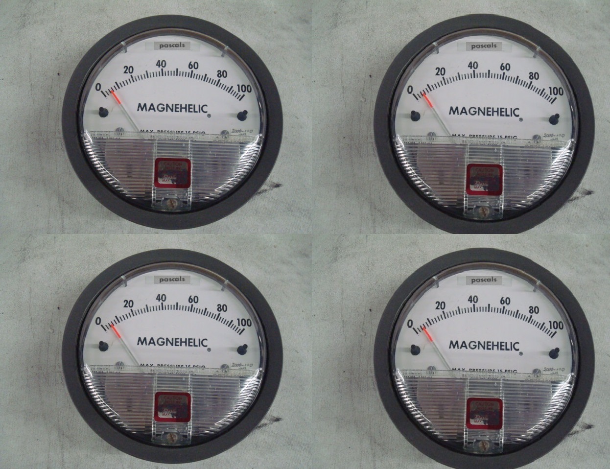 Dwyer 2000125PA Magnehelic Differential Pressure Gauge Envirotech Industrial Products